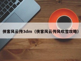 侠客风云传3dm（侠客风云传风吹雪攻略）