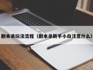 剧本杀玩法流程（剧本杀新手小白注意什么）