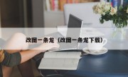 改图一条龙（改图一条龙下载）