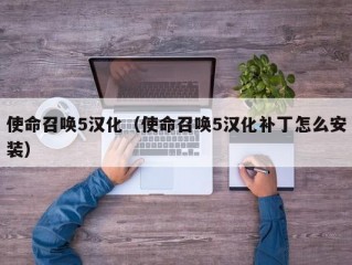 使命召唤5汉化（使命召唤5汉化补丁怎么安装）