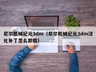 尼尔机械纪元3dm（尼尔机械纪元3dm汉化补丁怎么卸载）