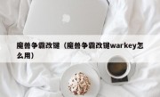 魔兽争霸改键（魔兽争霸改键warkey怎么用）