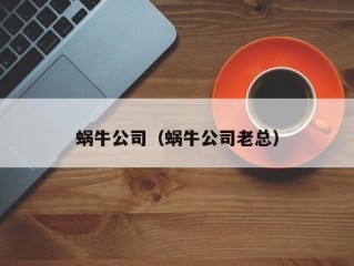 蜗牛公司（蜗牛公司老总）