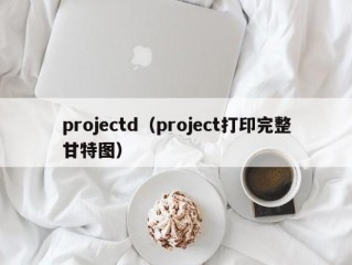 projectd（project打印完整甘特图）